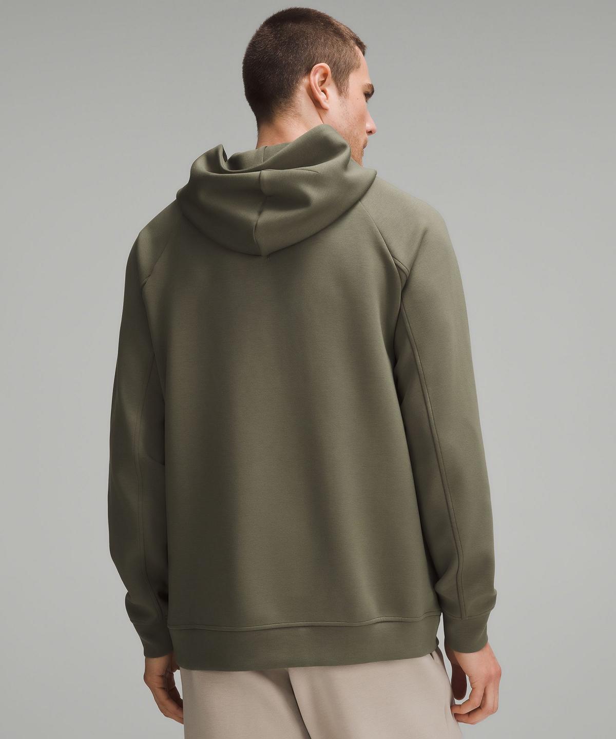 Green Lululemon Smooth Spacer Classic-Fit Men Hoodies & Sweatshirts | NZ_LuLu72440