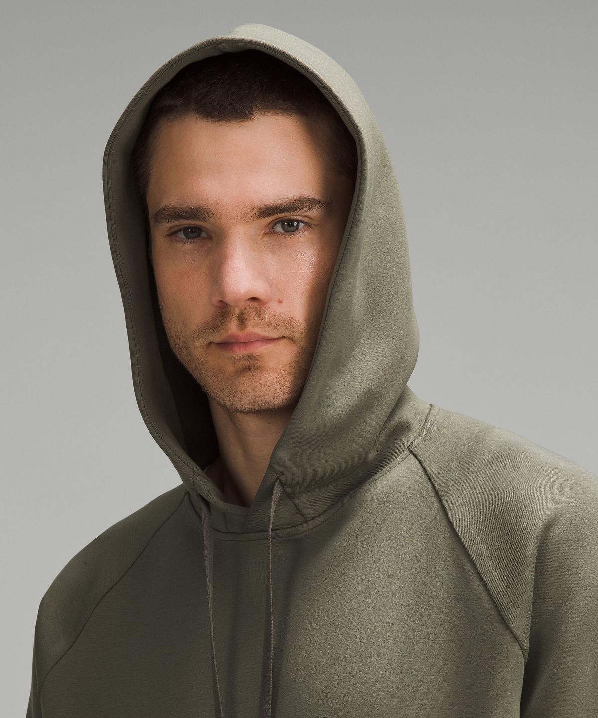 Green Lululemon Smooth Spacer Classic-Fit Men Hoodies & Sweatshirts | NZ_LuLu72440