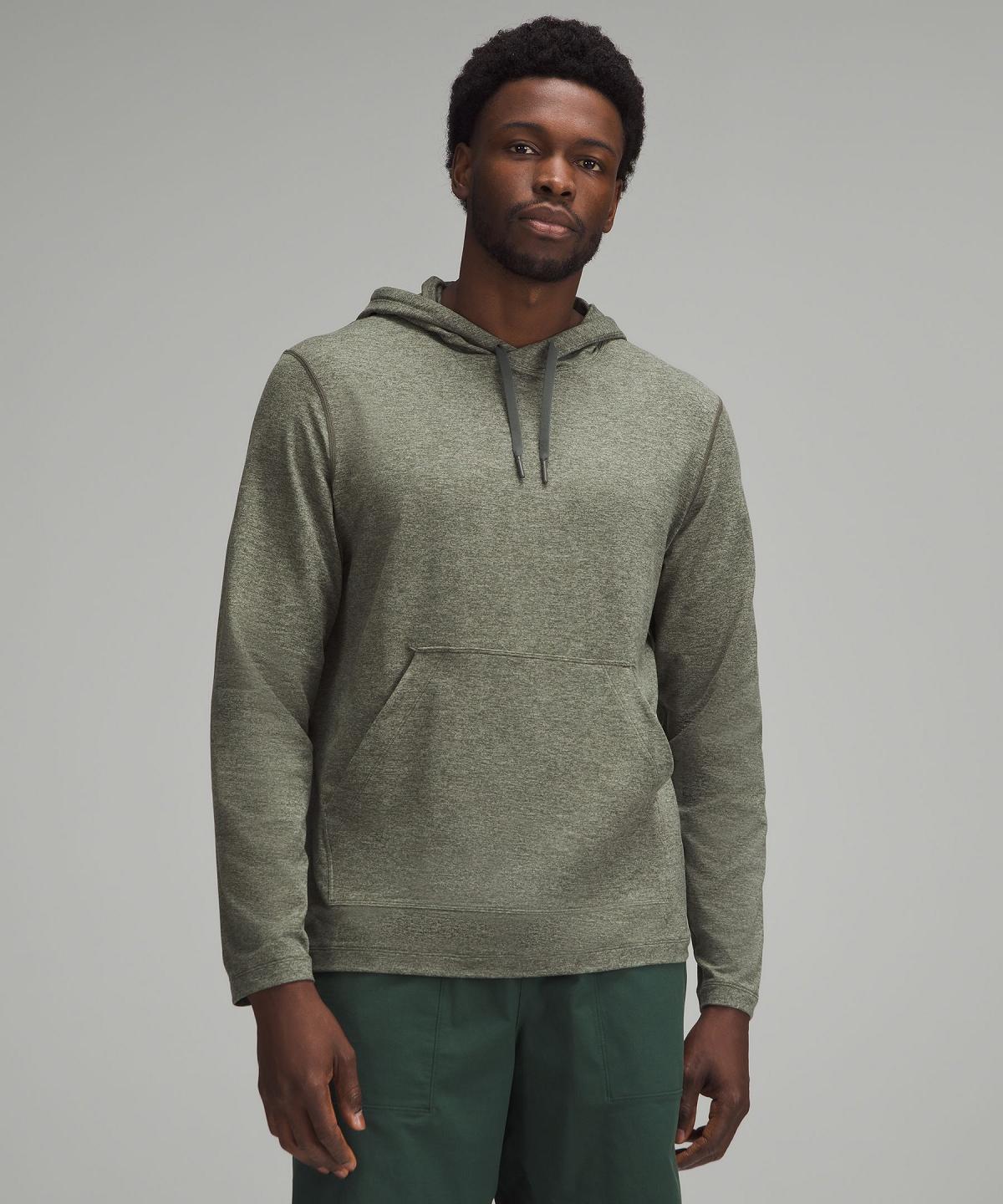 Green Lululemon Soft Jersey Men Hoodies & Sweatshirts | NZ_LuLu95261