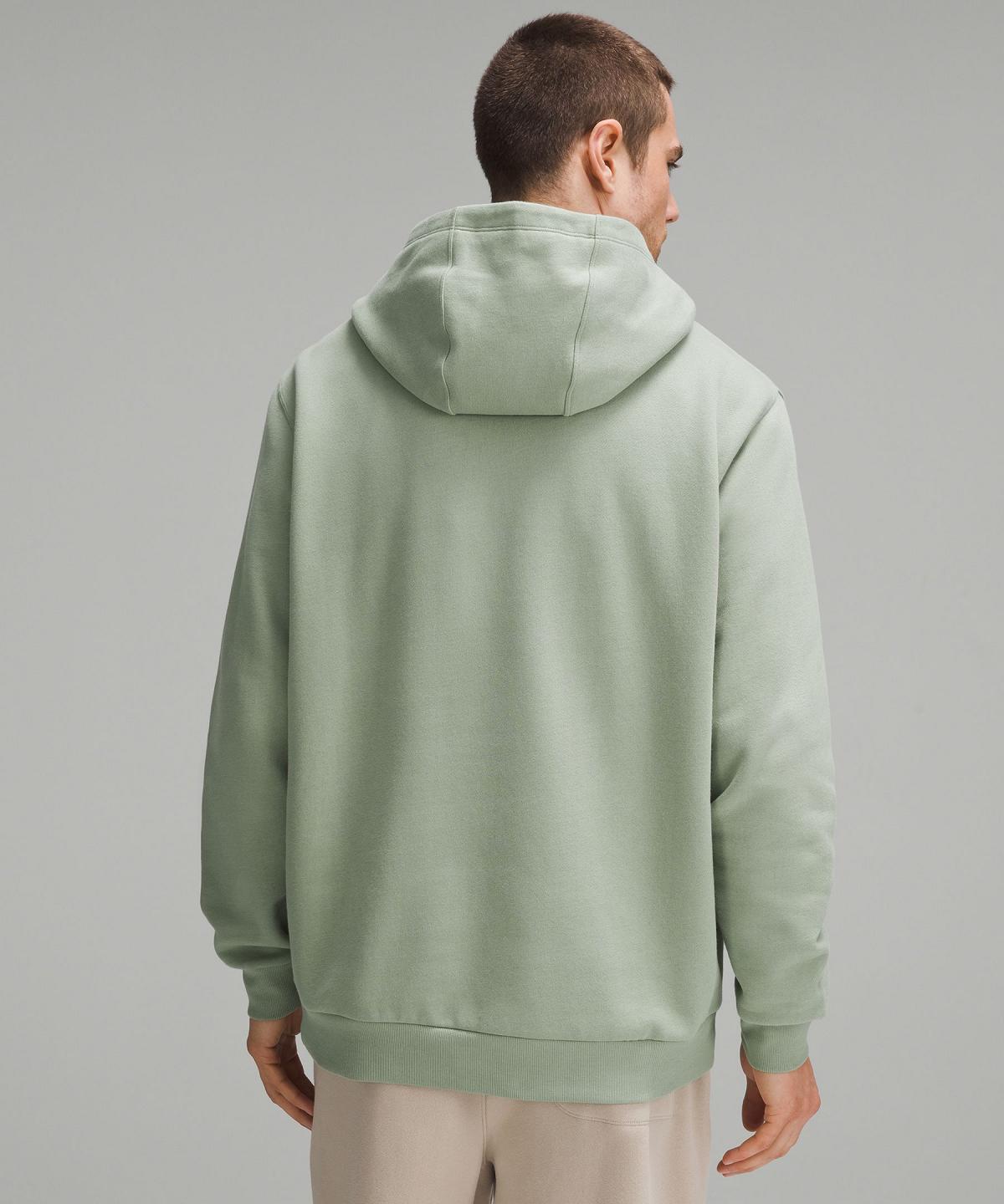 Green Lululemon Steady State Men Hoodies & Sweatshirts | NZ_LuLu72226