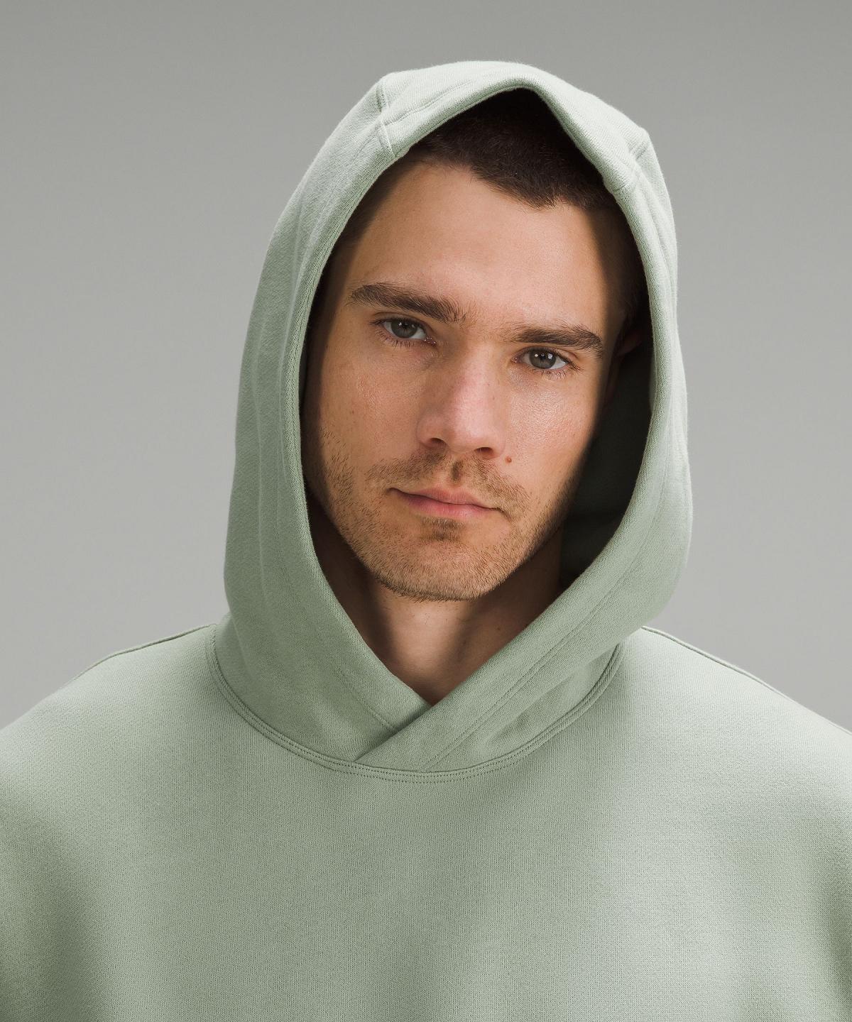 Green Lululemon Steady State Men Hoodies & Sweatshirts | NZ_LuLu72226