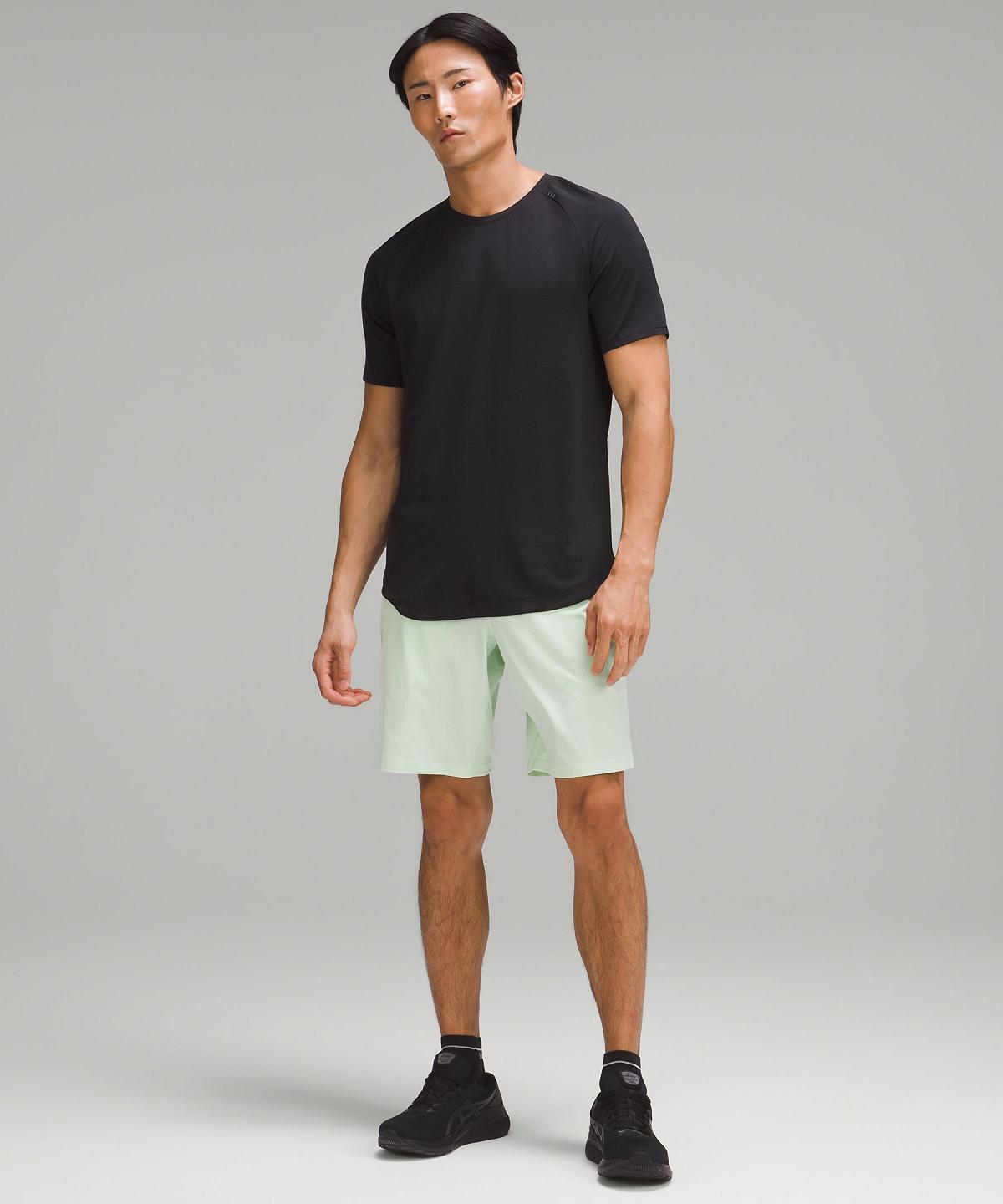 Green Lululemon T.H.E. Linerless 9" Men Shorts | NZ_LuLu93993