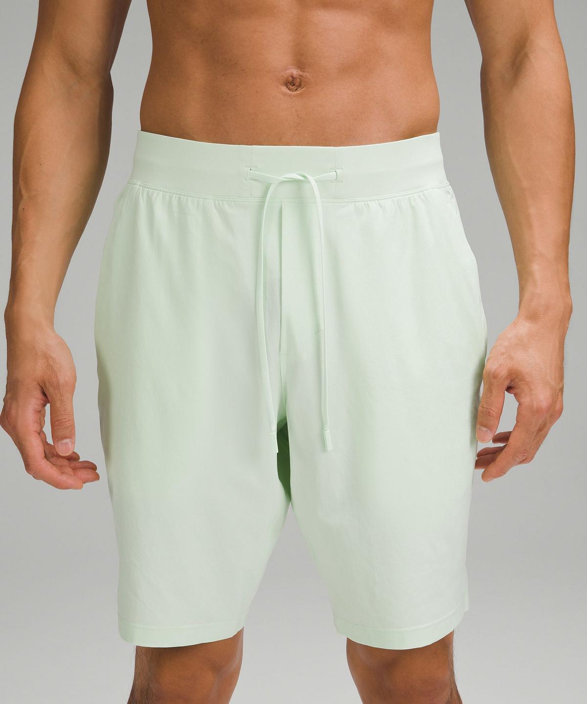 Green Lululemon T.H.E. Linerless 9" Men Shorts | NZ_LuLu93993