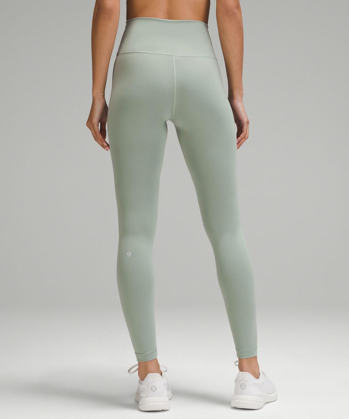 Green Lululemon Wunder Train High-Rise Tight 28" Women Leggings | NZ_LuLu61133