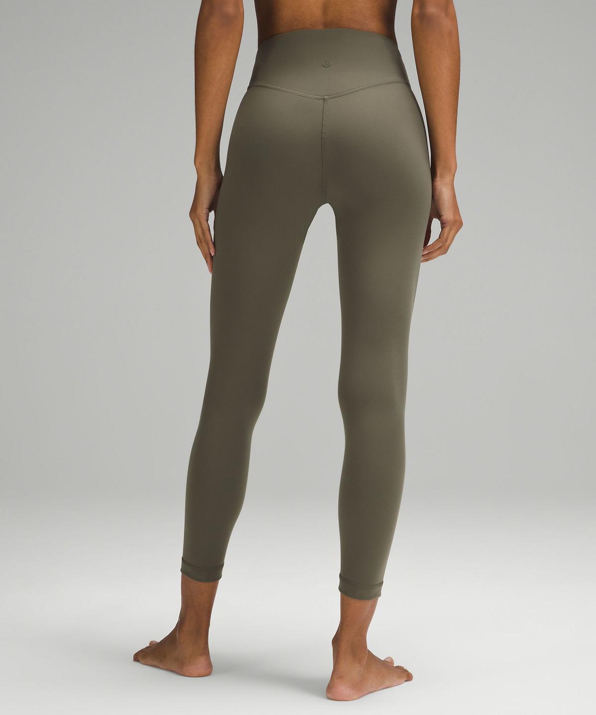 Green Lululemon Wunder Under SmoothCover High-Rise Tight 25" Women Leggings | NZ_LuLu80032