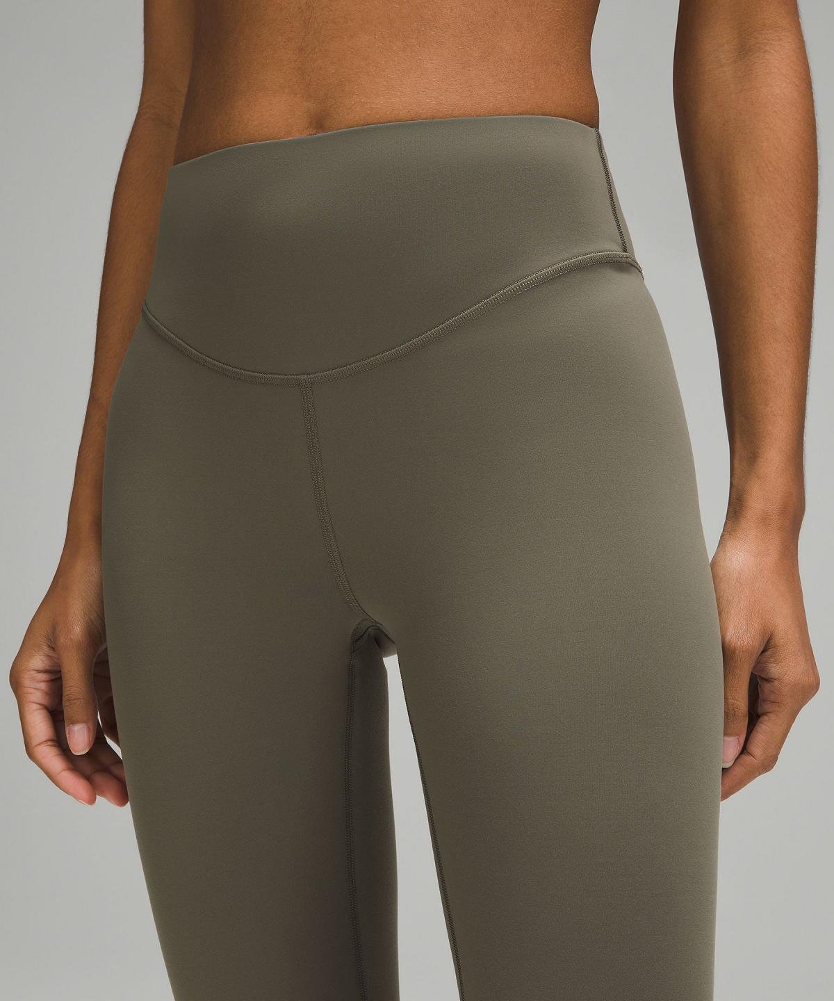 Green Lululemon Wunder Under SmoothCover High-Rise Tight 25" Women Leggings | NZ_LuLu80032