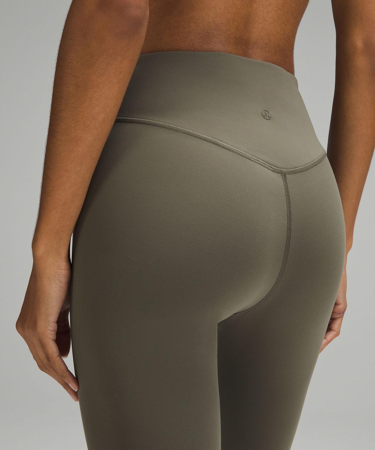 Green Lululemon Wunder Under SmoothCover High-Rise Tight 25" Women Leggings | NZ_LuLu80032