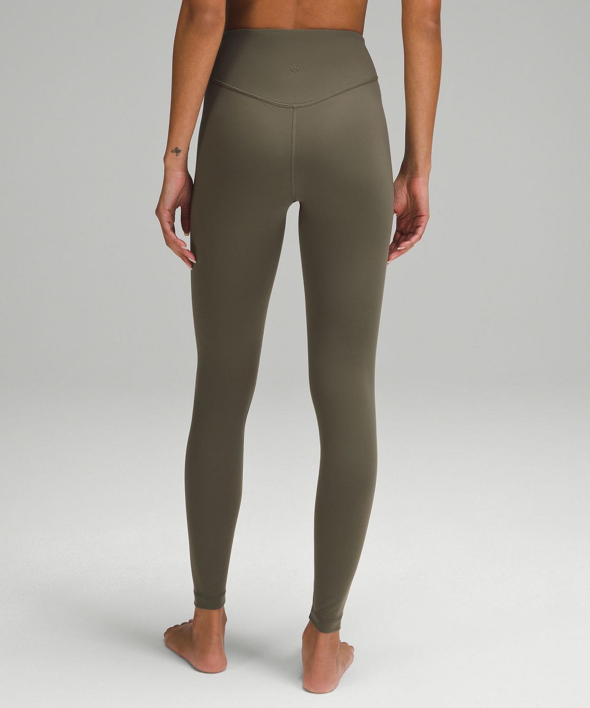 Green Lululemon Wunder Under SmoothCover High-Rise Tight 28" Women Pants | NZ_LuLu29885