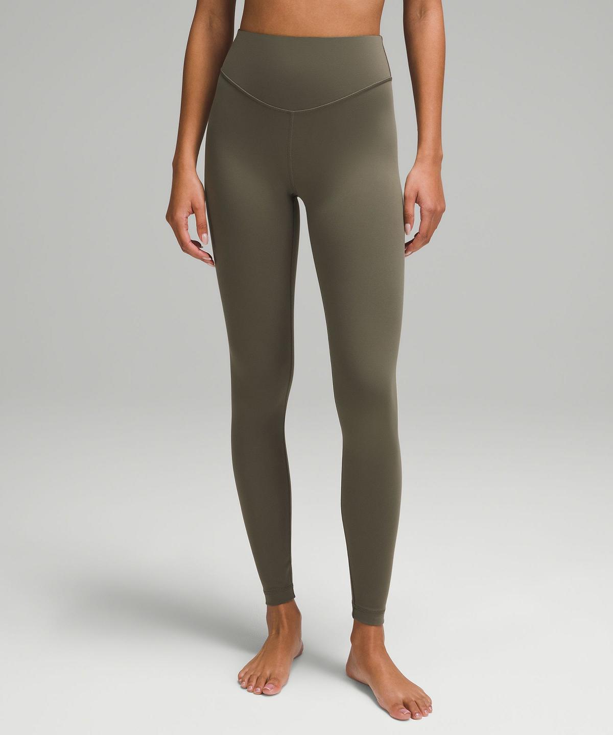 Green Lululemon Wunder Under SmoothCover High-Rise Tight 28" Women Pants | NZ_LuLu29885