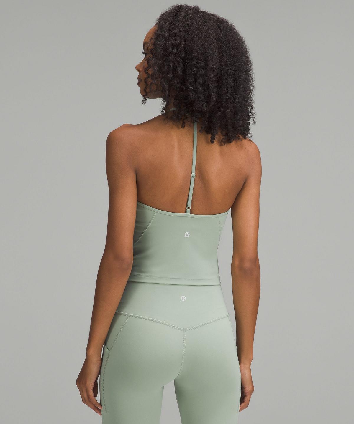 Grey Green Lululemon Align™ T-Strap Women Tank Top | NZ_LuLu77622