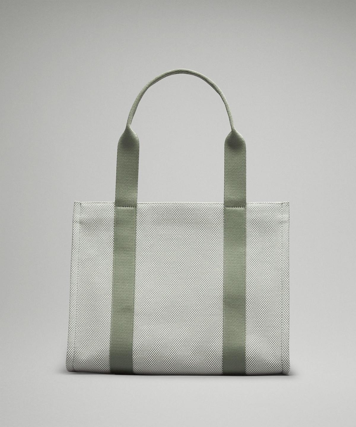 Grey Green Lululemon Two-Tone Canvas 10L Bag Tote Bag | NZ_LuLu78434