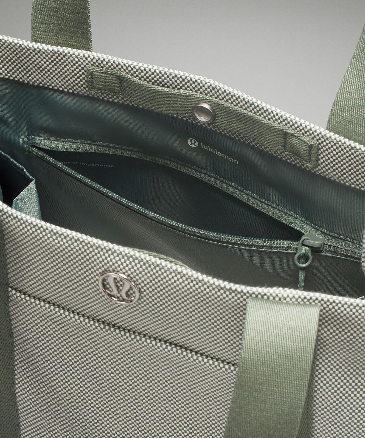 Grey Green Lululemon Two-Tone Canvas 10L Bag Tote Bag | NZ_LuLu78434