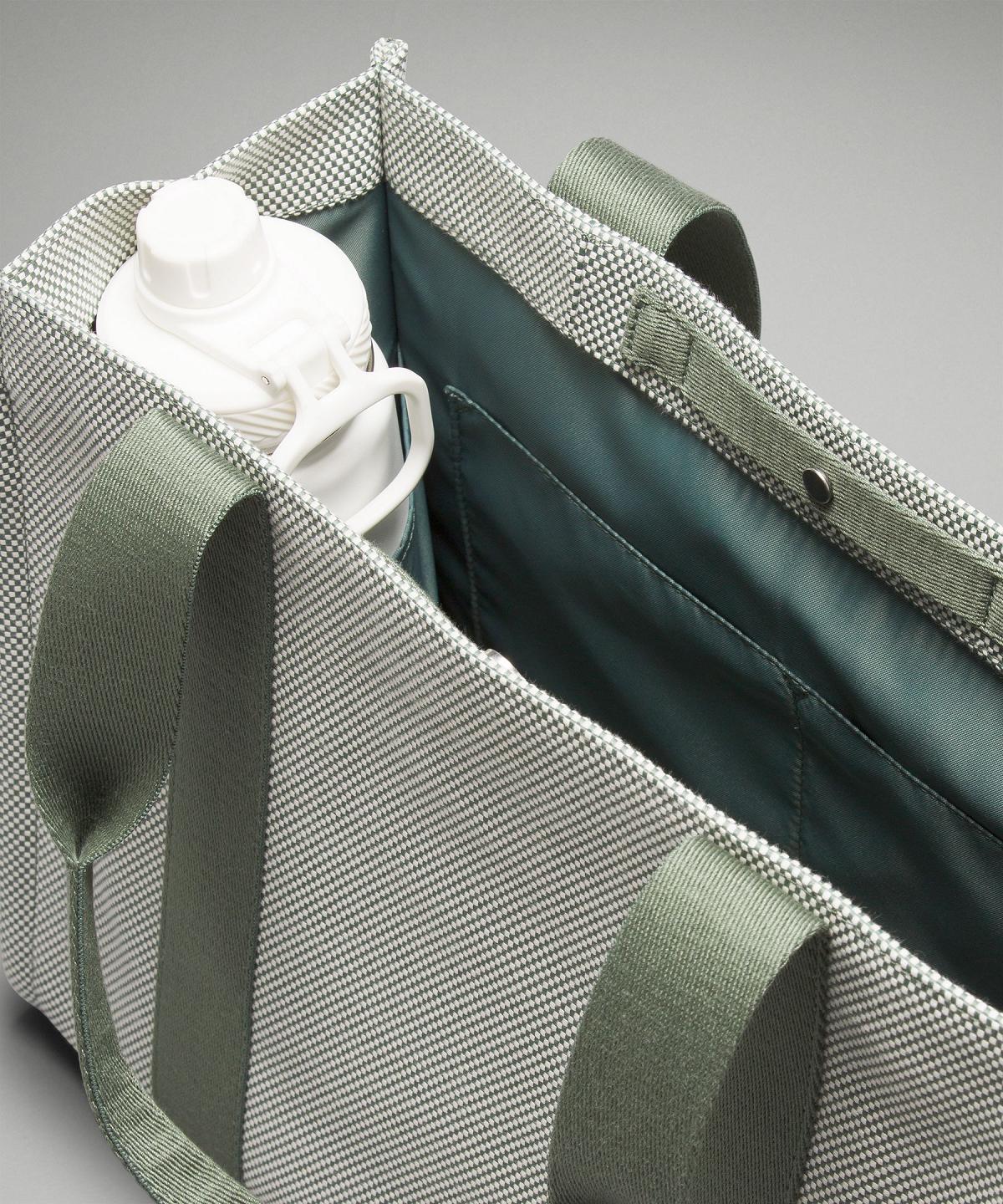 Grey Green Lululemon Two-Tone Canvas 10L Bag Tote Bag | NZ_LuLu78434