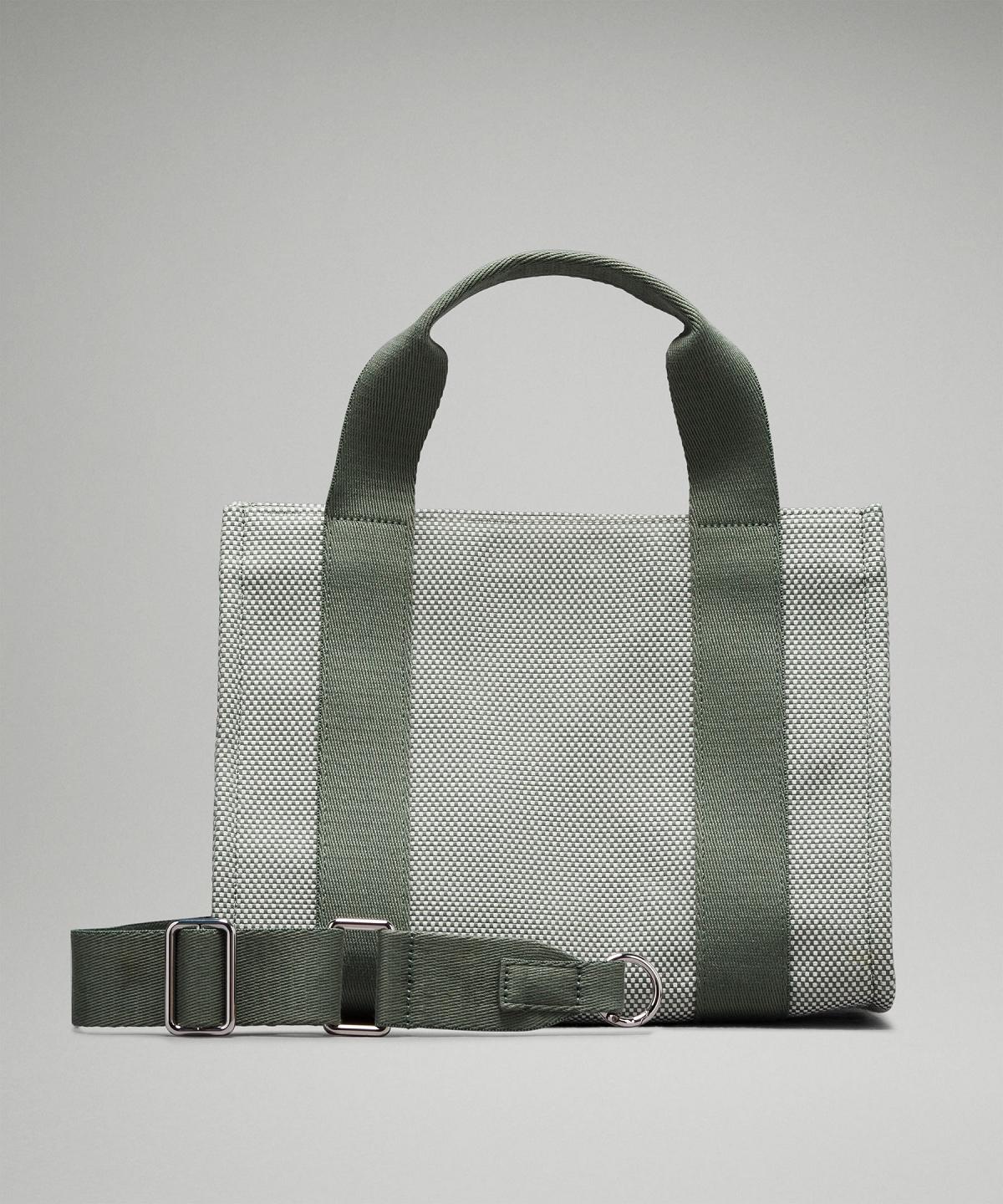 Grey Green Lululemon Two-Tone Canvas Bag Tote Bag | NZ_LuLu91266