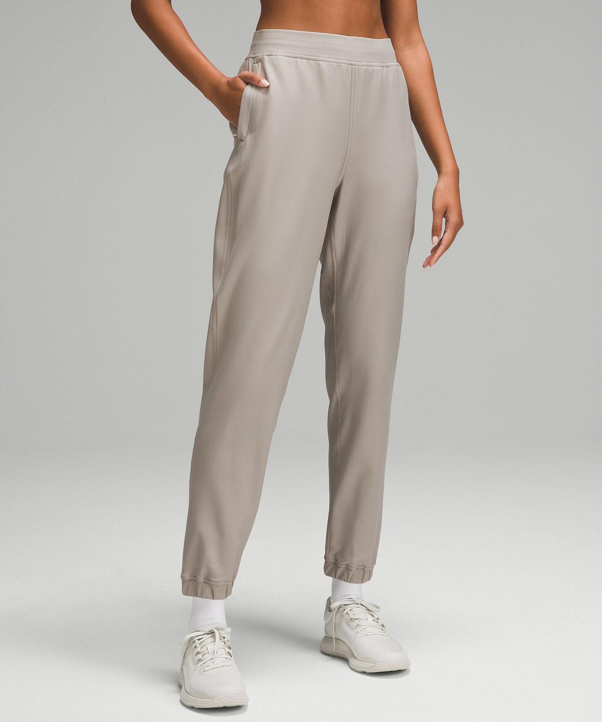 Grey Lululemon Adapted State High-Rise Fleece Women Joggers | NZ_LuLu13081