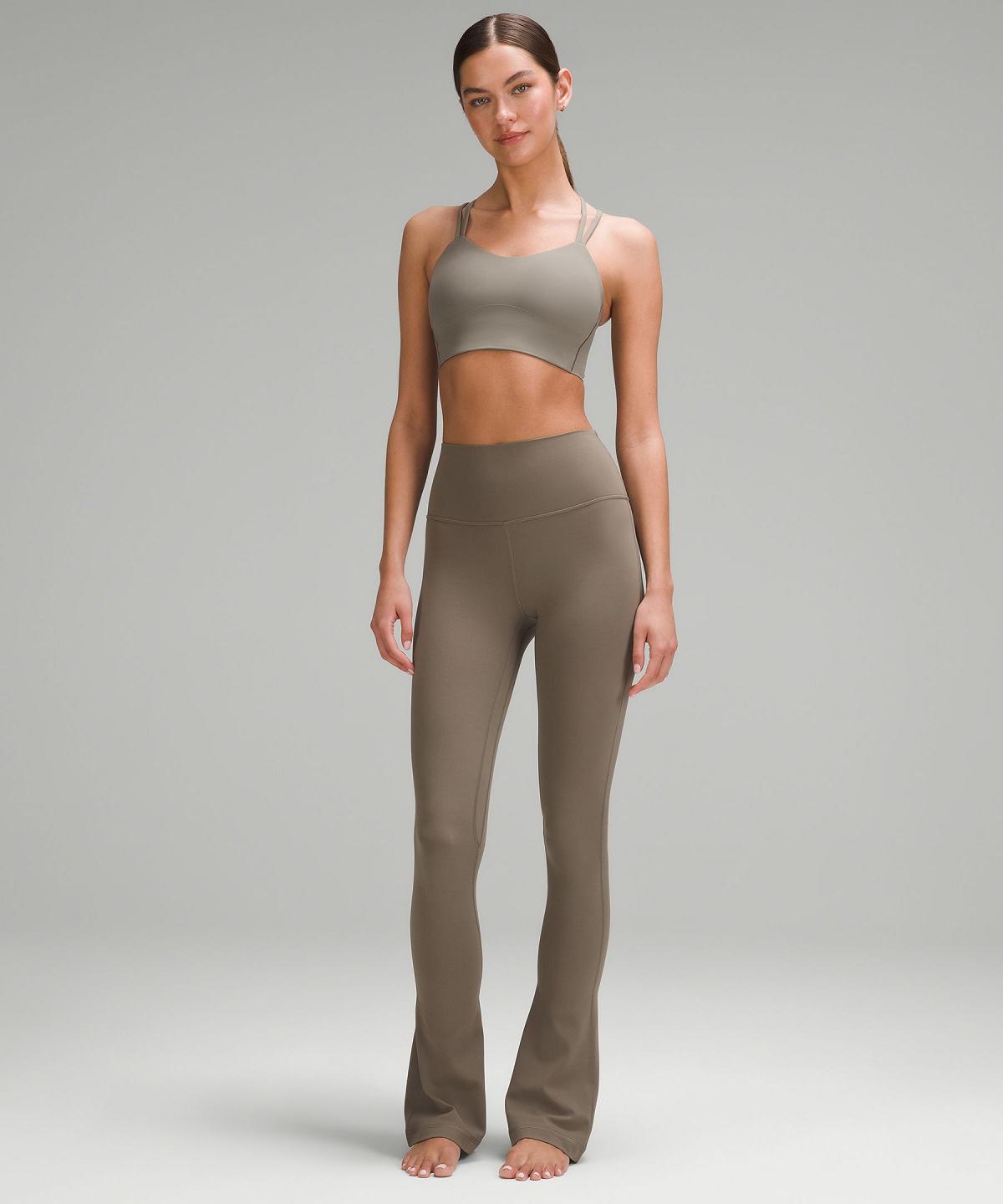 Grey Lululemon Align™ Mini-Flare Pant Women Leggings | NZ_LuLu12704