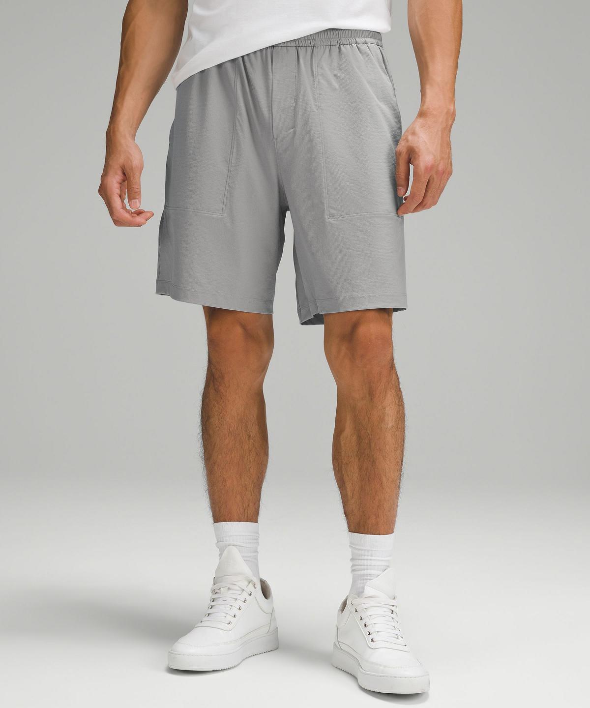 Grey Lululemon Bowline 8" Men Shorts | NZ_LuLu80870