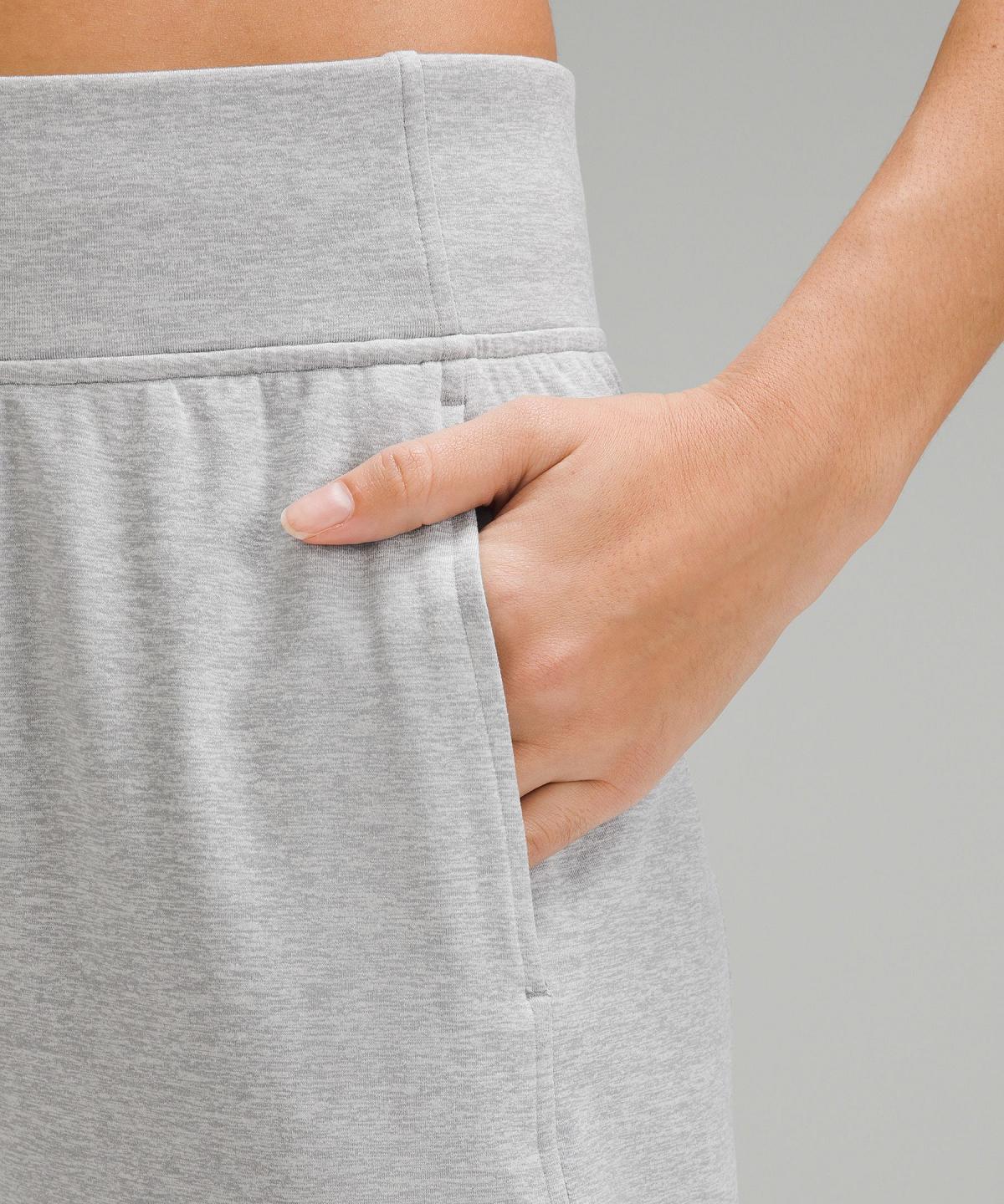 Grey Lululemon It's Rulu Run Fleece High-Rise Women Joggers | NZ_LuLu82066