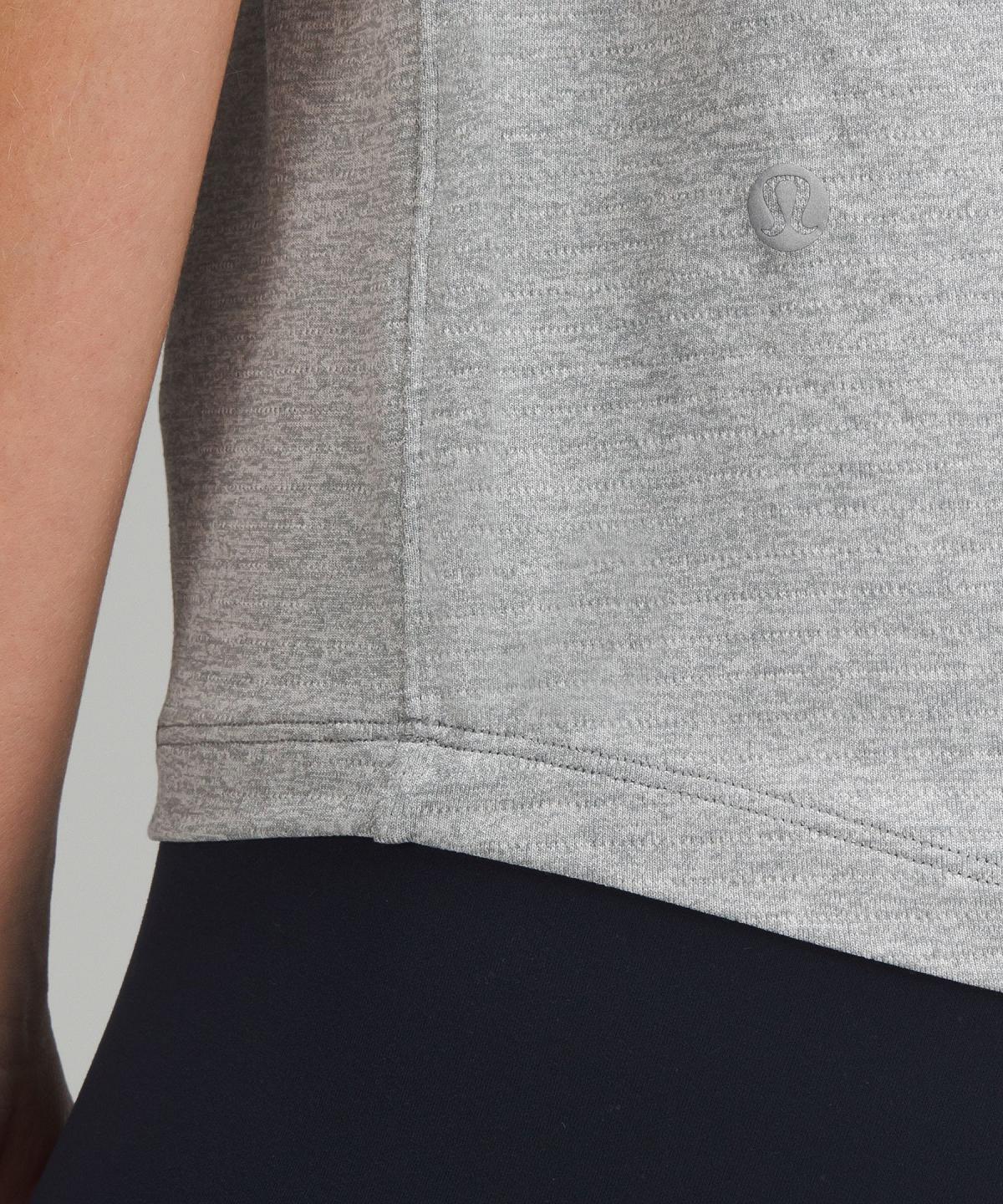 Grey Lululemon License to Train Classic-Fit Women T Shirts | NZ_LuLu66100