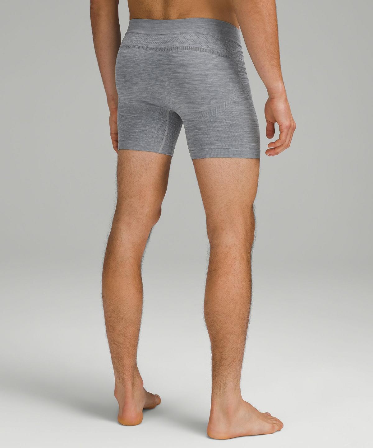 Grey Lululemon Rapid Vent Tech Boxer 5" Men Underwear | NZ_LuLu91180