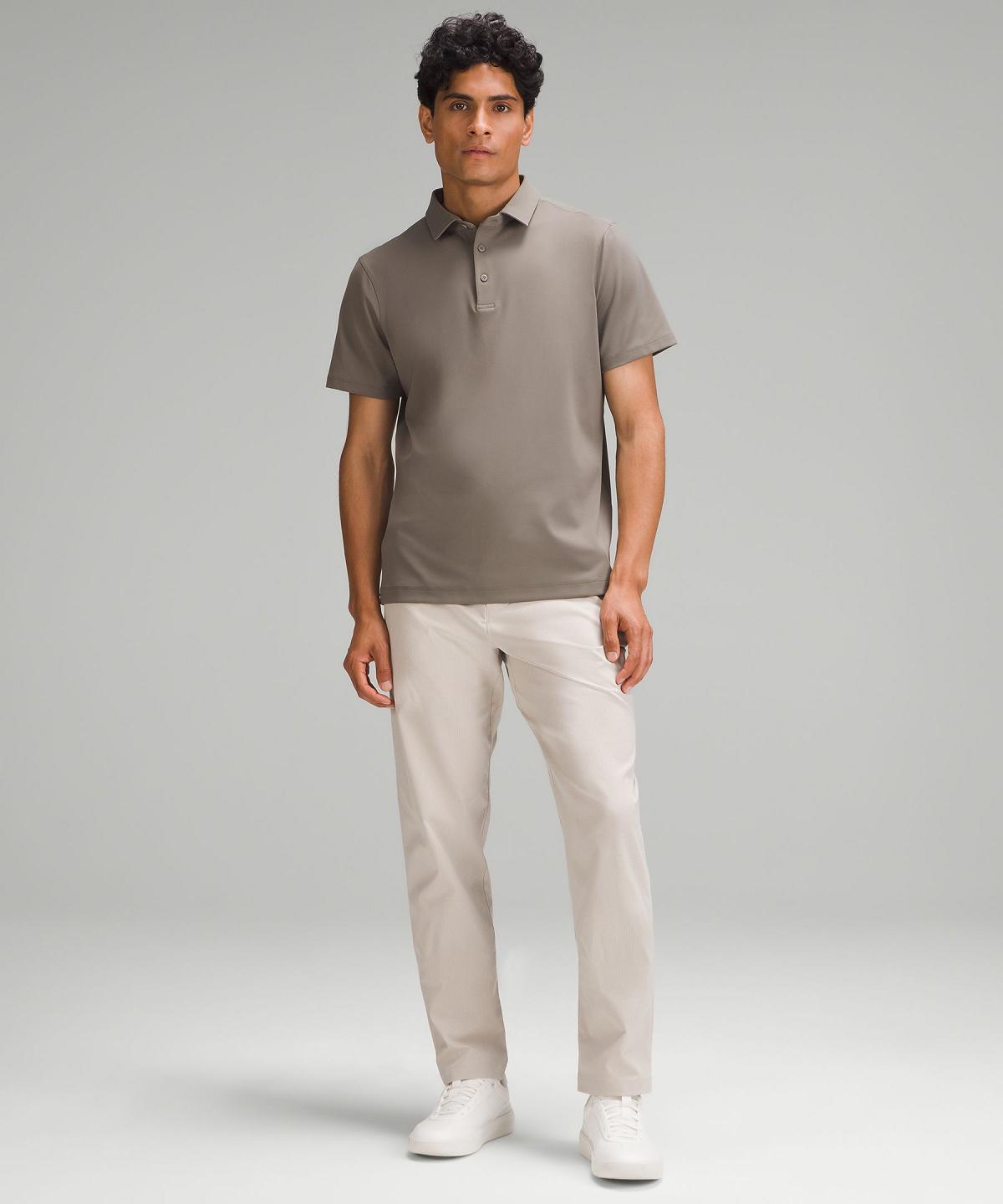 Grey Lululemon ShowZero™ Polo Men Shirts | NZ_LuLu64260