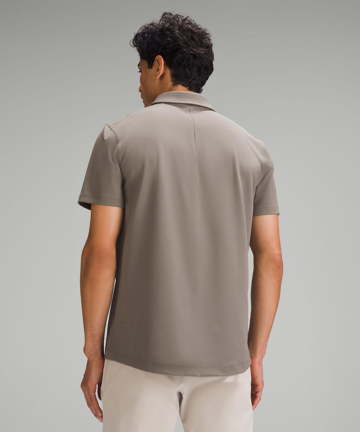 Grey Lululemon ShowZero™ Polo Men Shirts | NZ_LuLu64260