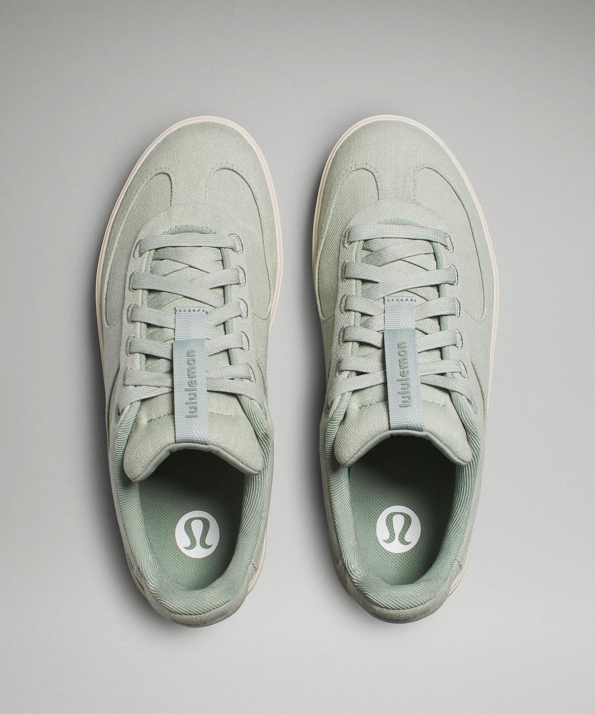 Grey / Beige White Lululemon Cityverse Women's Canvas Sneaker Women Shoes | NZ_LuLu85444