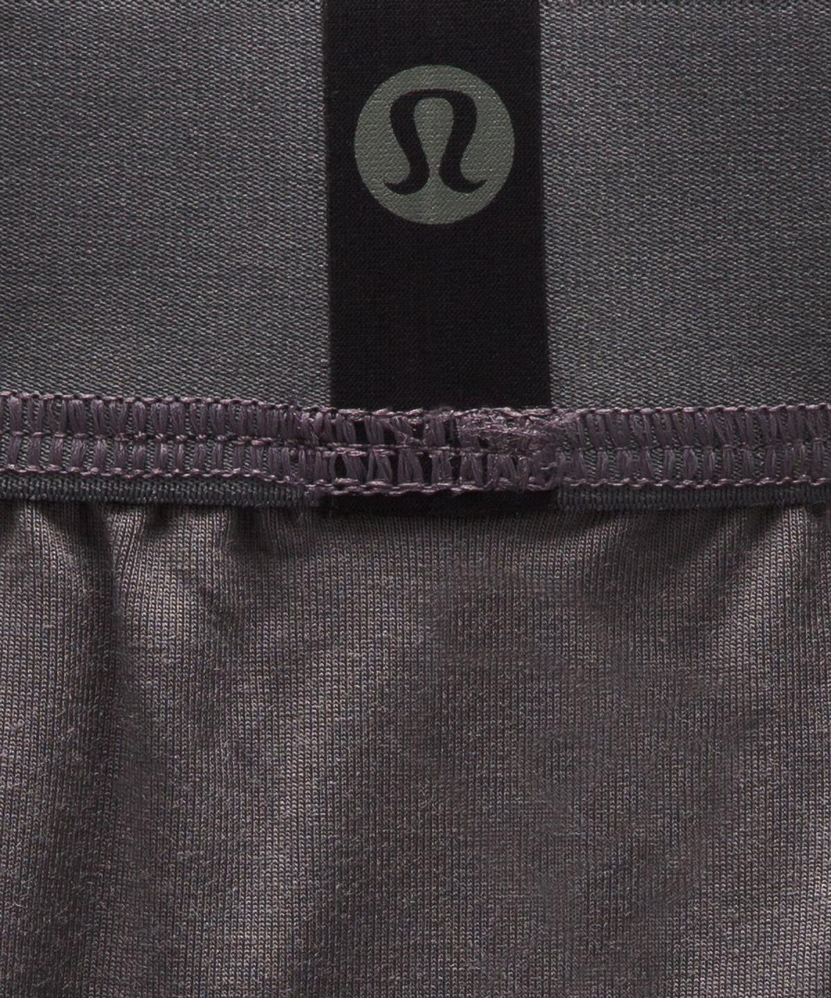 Grey / Brown Purple / Stripes Purple / Purple / Deep Green Lululemon Always In Motion Long Boxer 7" 5 Pack Men Underwear | NZ_LuLu77838