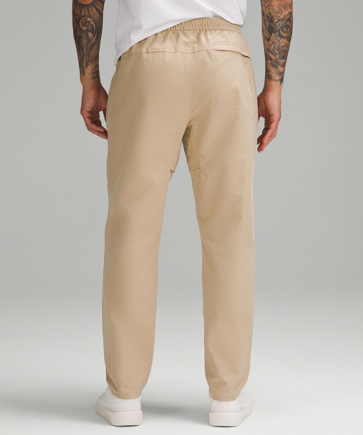 Khaki Lululemon Utilitech Classic-Fit Pull-On Men Pants | NZ_LuLu27256