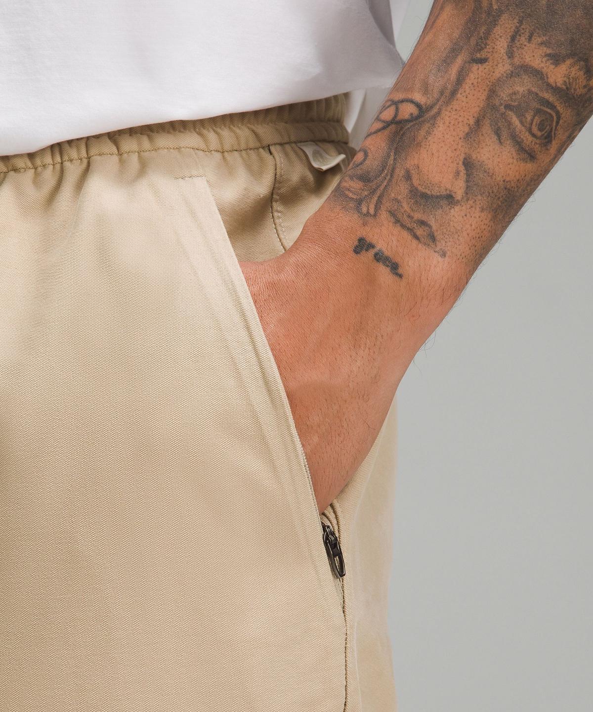 Khaki Lululemon Utilitech Classic-Fit Pull-On Men Pants | NZ_LuLu27256