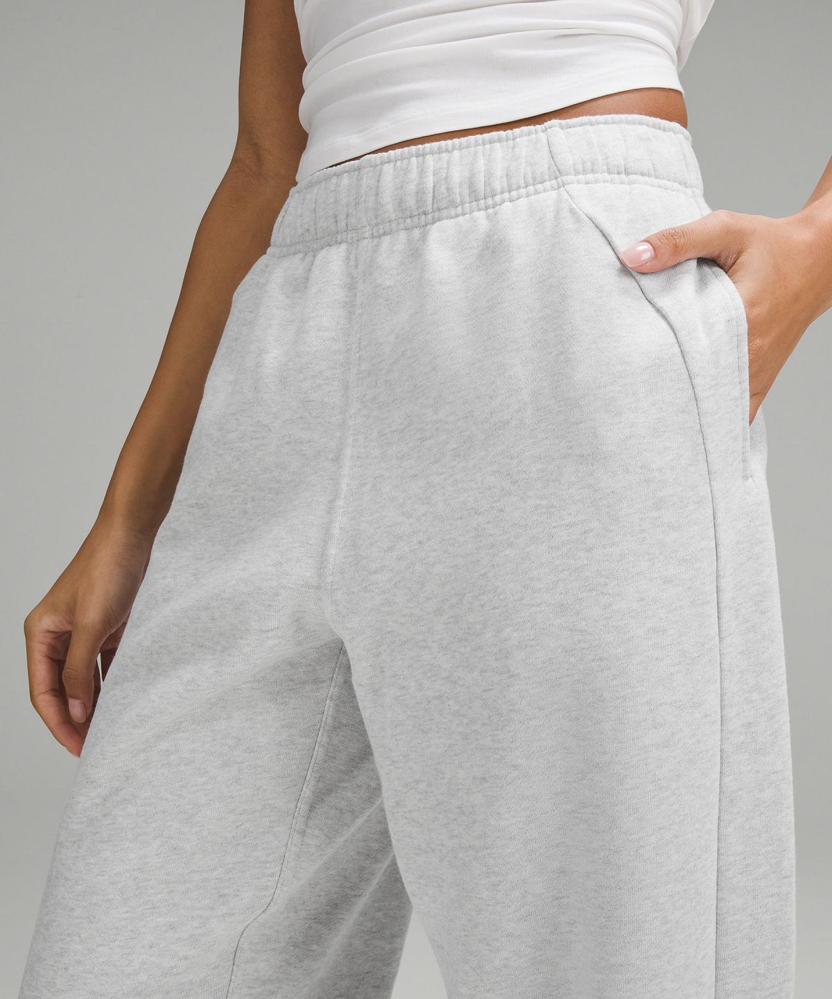 Light Grey Lululemon Scuba Mid-Rise Oversized Women Joggers | NZ_LuLu61548