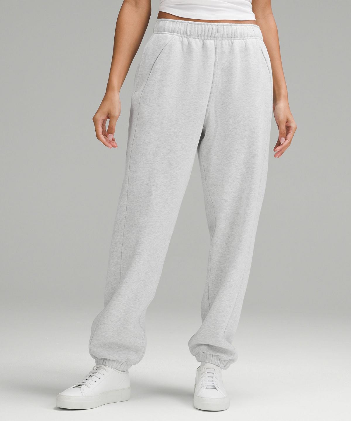 Light Grey Lululemon Scuba Mid-Rise Oversized Women Joggers | NZ_LuLu61548