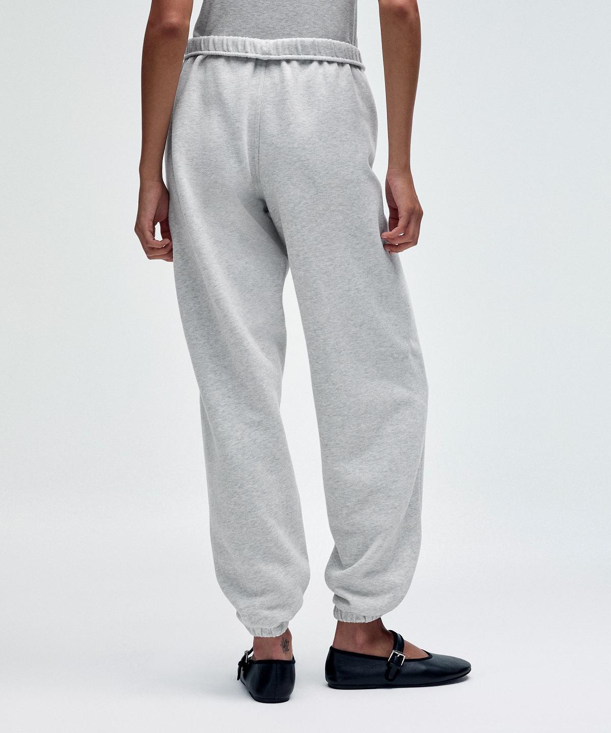 Light Grey Lululemon Scuba Mid-Rise Oversized Women Pants | NZ_LuLu57642