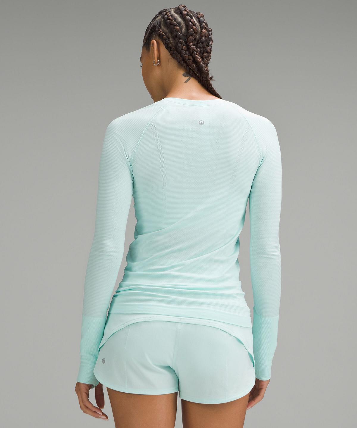 Mint Lululemon Swiftly Tech 2.0 Women Long Sleeve Shirts | NZ_LuLu60842