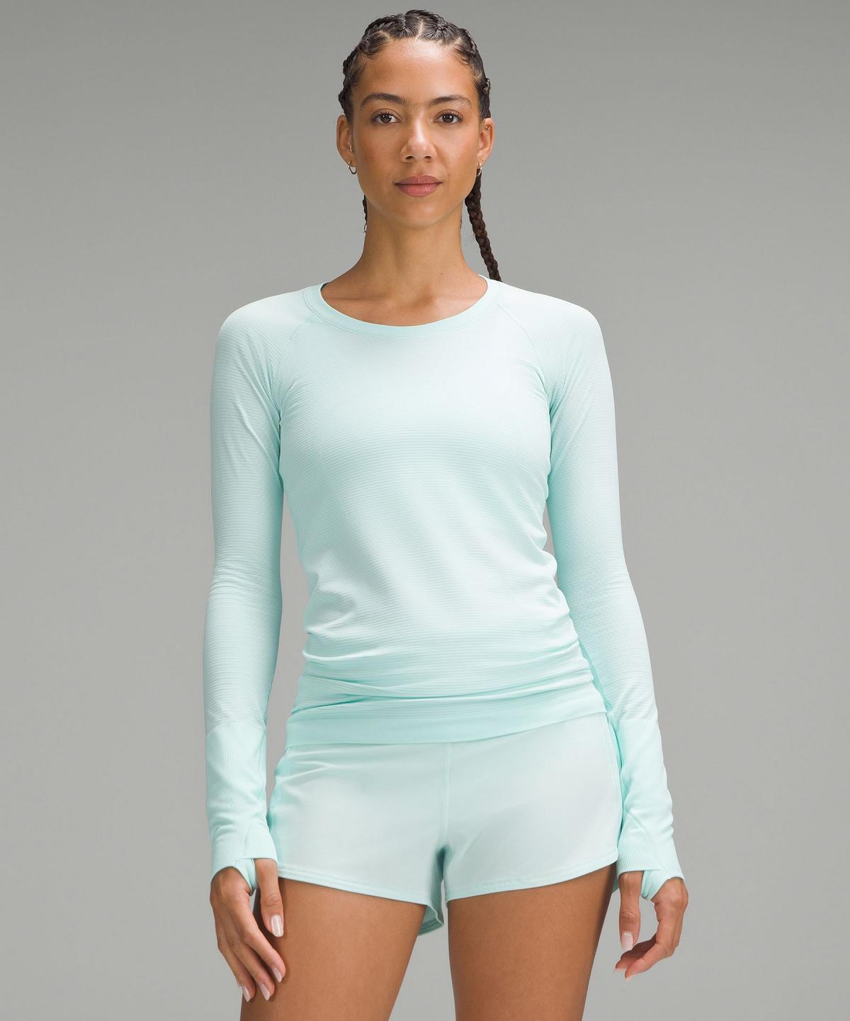 Mint Lululemon Swiftly Tech 2.0 Women Long Sleeve Shirts | NZ_LuLu60842