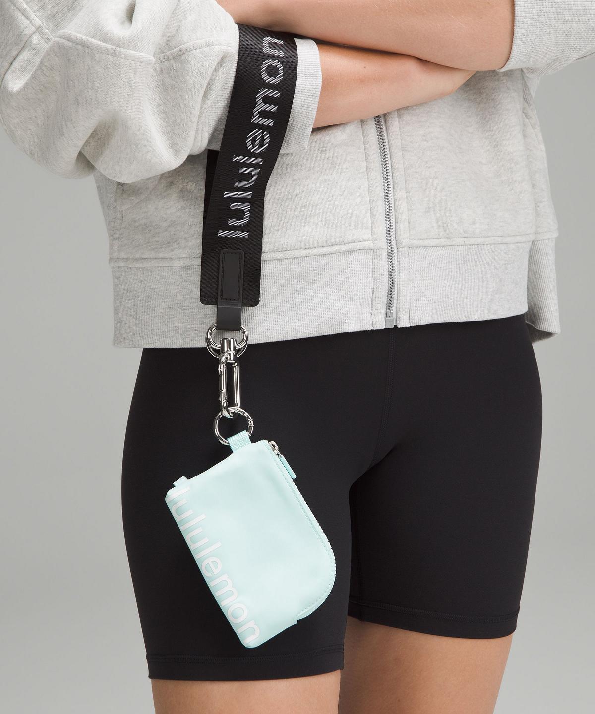 Mint / White Lululemon Clippable Card Pouch Bag Wallets & Pouches | NZ_LuLu13948