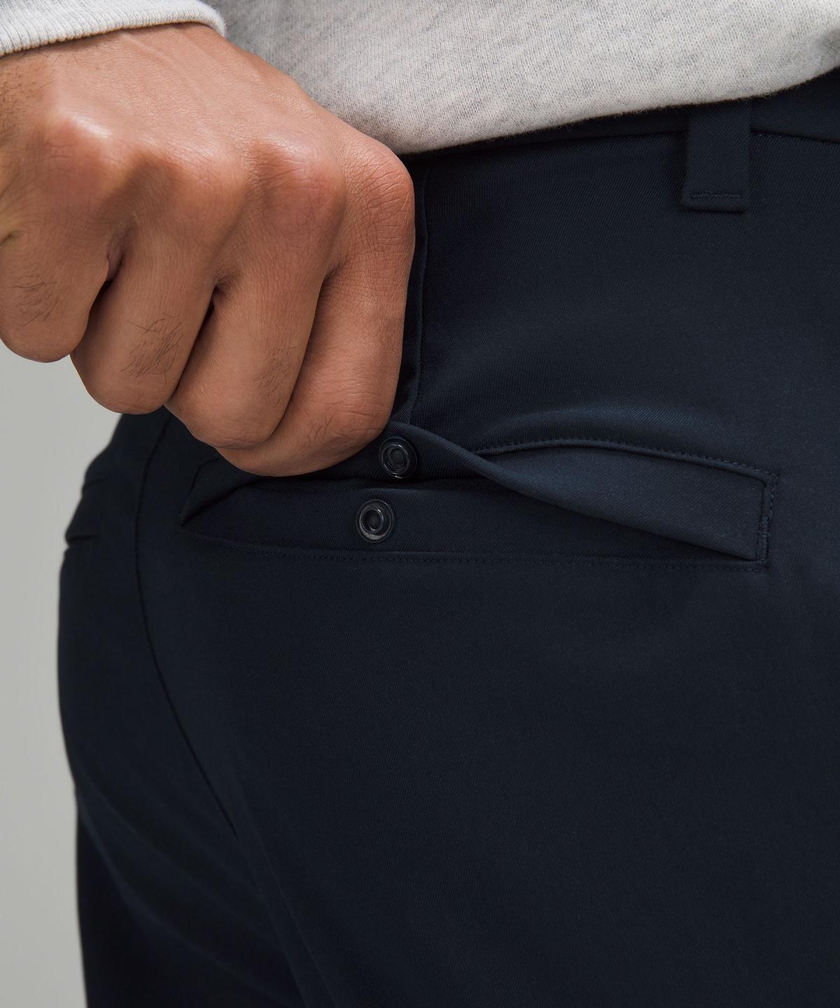 Navy Lululemon ABC Classic-Fit 30"L Men Trousers | NZ_LuLu26151