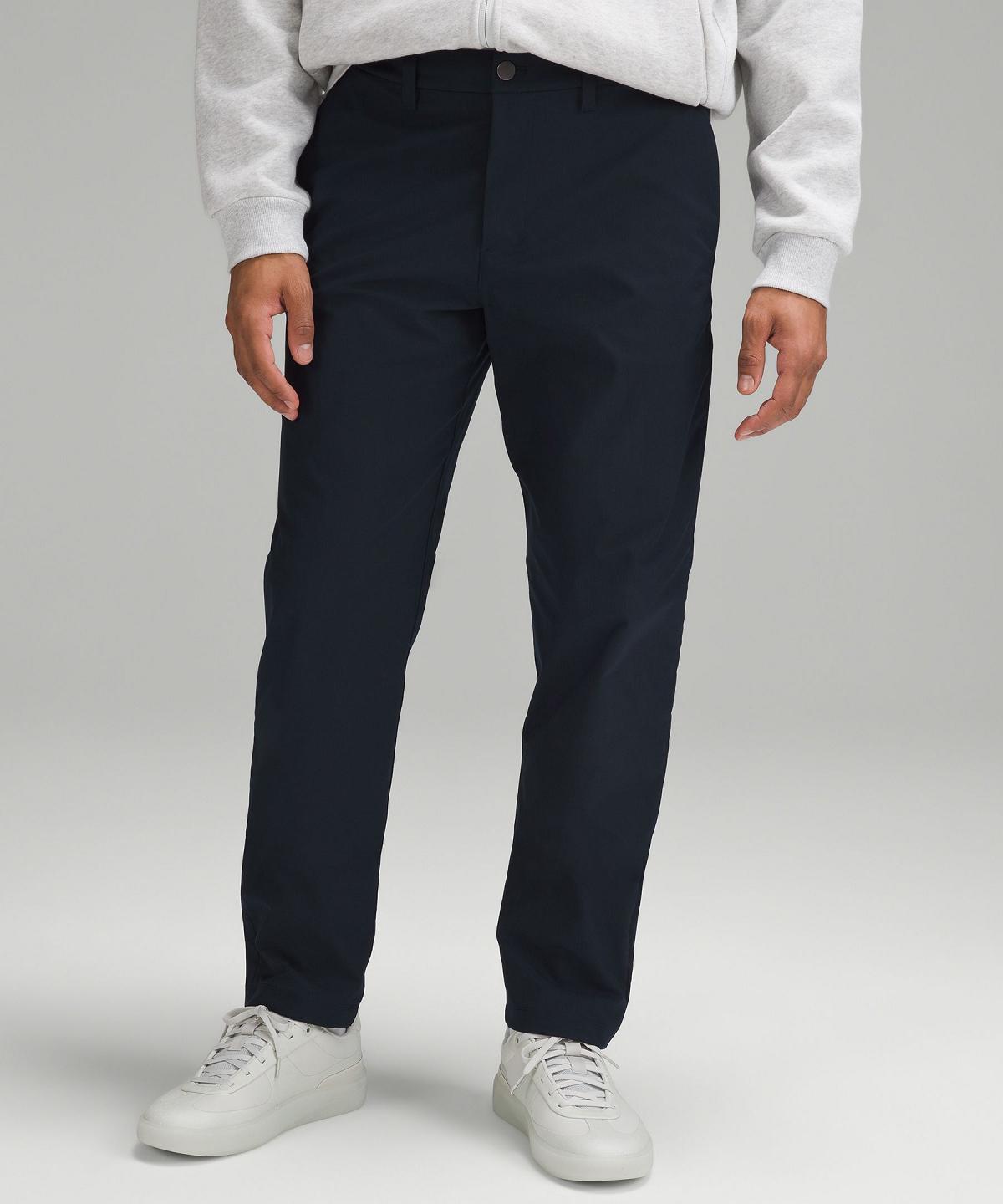 Navy Lululemon ABC Classic-Fit 32"L Men Pants | NZ_LuLu79105