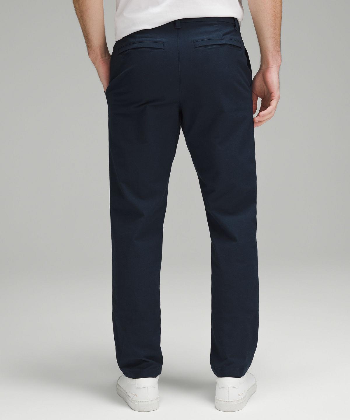 Navy Lululemon ABC Classic-Fit 32"L Men Pants | NZ_LuLu73388