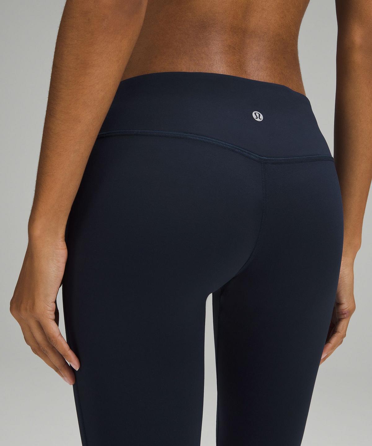 Navy Lululemon Align™ Low-Rise Flared Pant 32.5" Women Leggings | NZ_LuLu84311