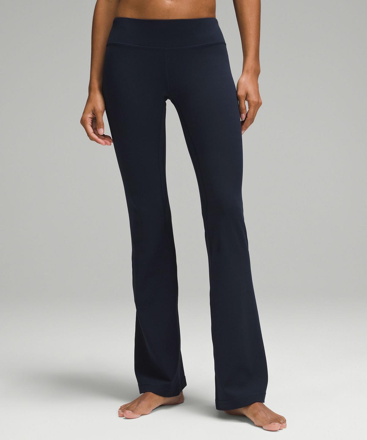 Navy Lululemon Align™ Low-Rise Flared Pant 32.5" Women Leggings | NZ_LuLu84311