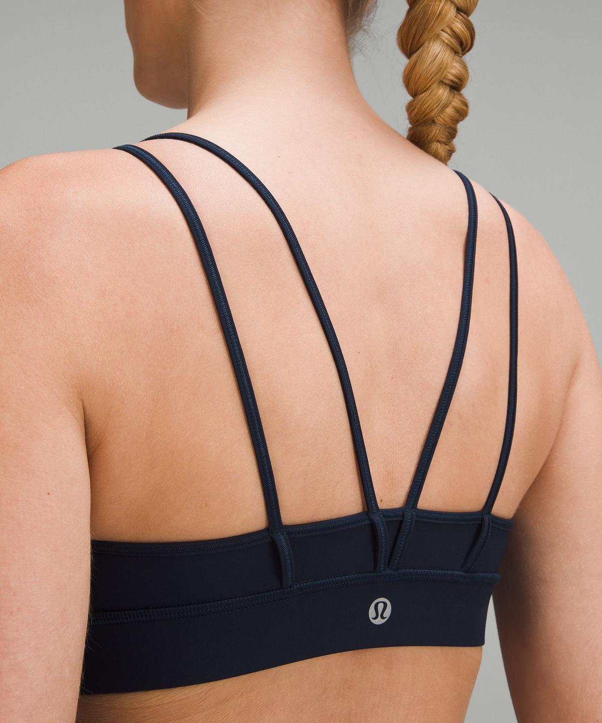 Navy Lululemon Anew Women Sports Bra | NZ_LuLu75759