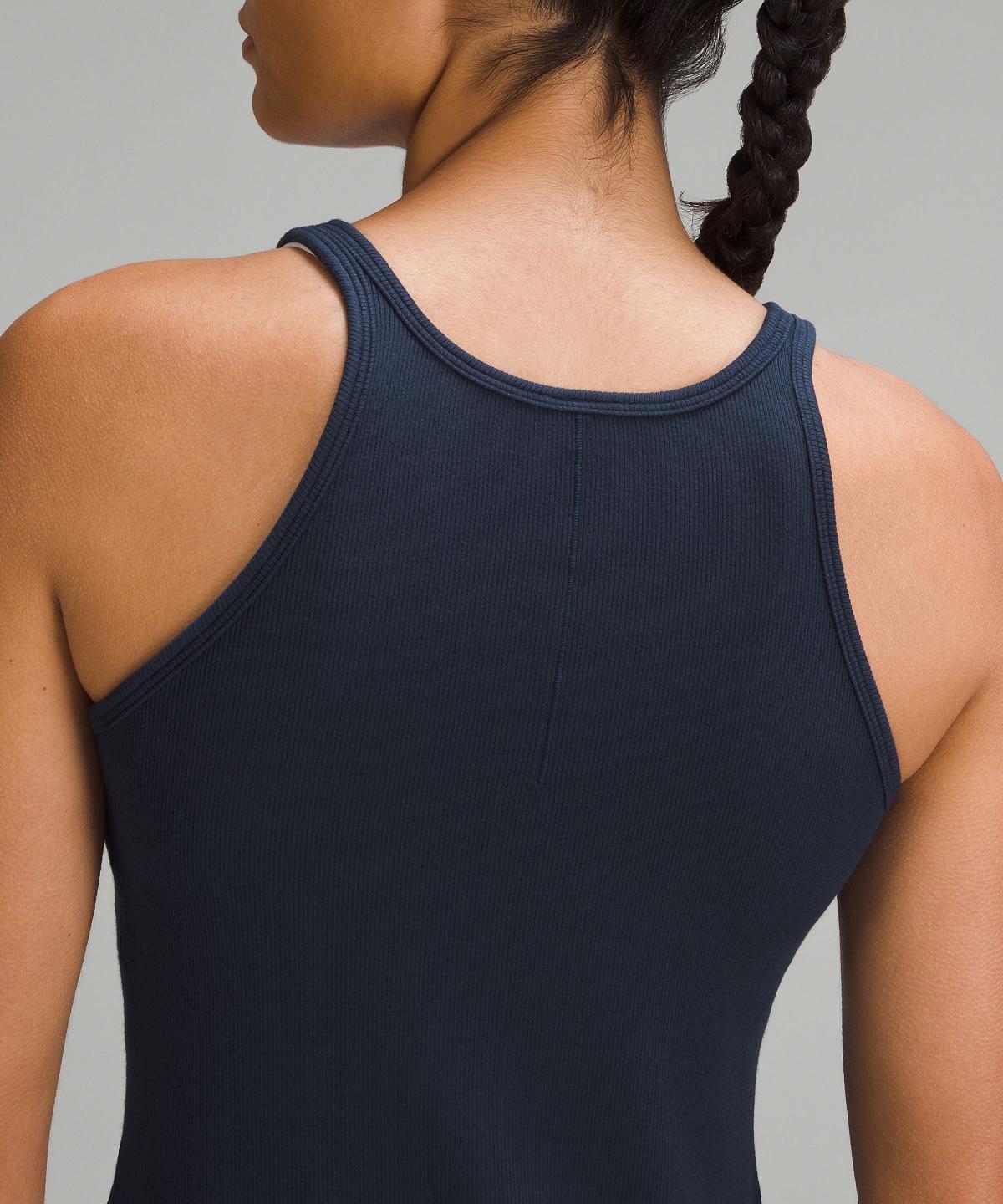 Navy Lululemon Hold Tight Thin Strap Racerback Women Shirts | NZ_LuLu92916