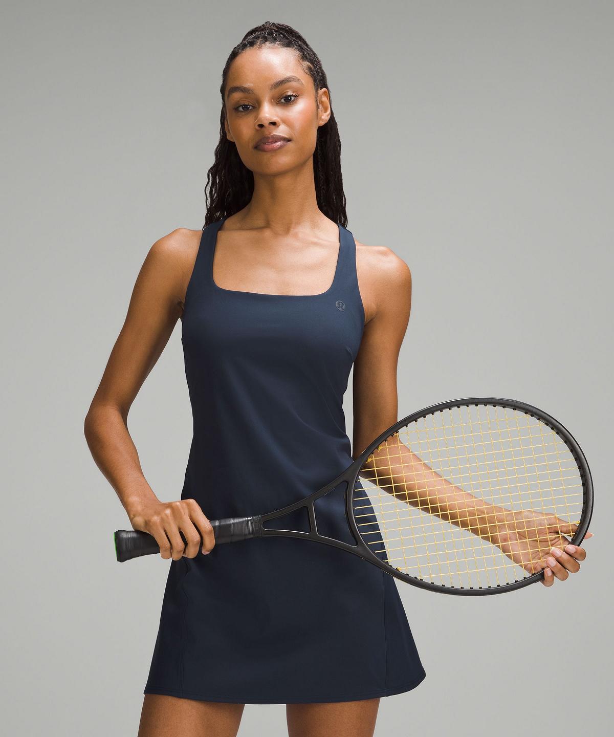 Navy Lululemon Lightweight Linerless Tennis Women Dress | NZ_LuLu16618