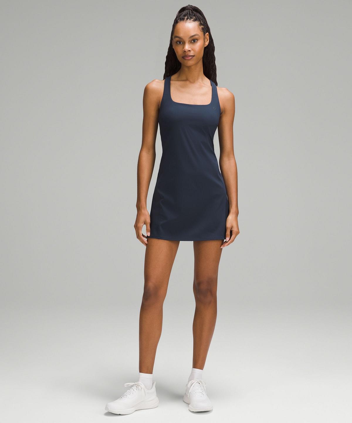 Navy Lululemon Lightweight Linerless Tennis Women Dress | NZ_LuLu16618