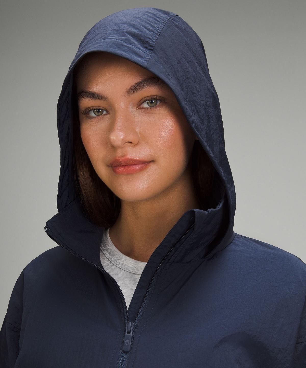 Navy Lululemon Lightweight Relaxed-Fit Vented Women Coats & Jackets | NZ_LuLu58272