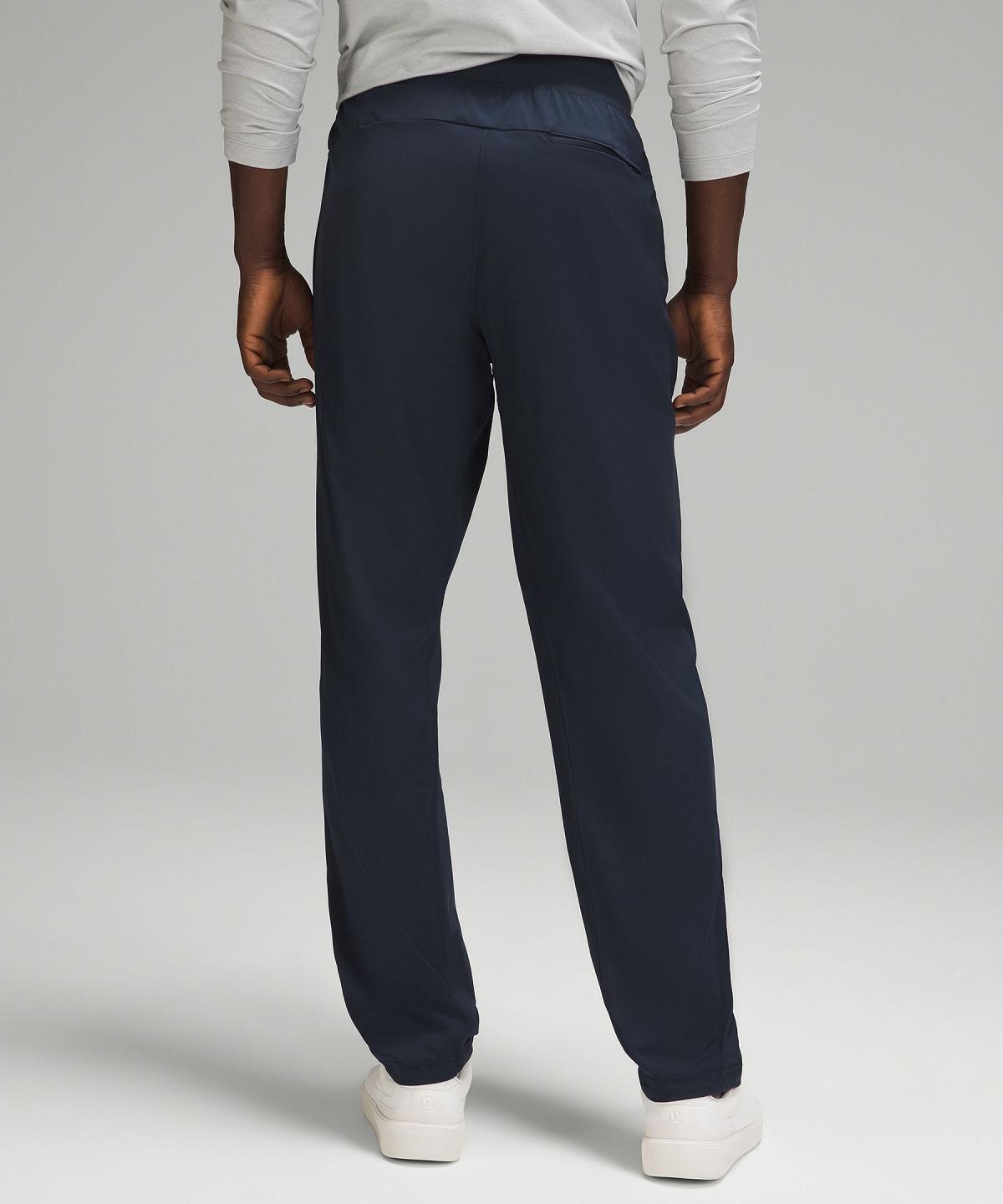 Navy Lululemon Lightweight Twill Classic-Fit Men Pants | NZ_LuLu35117