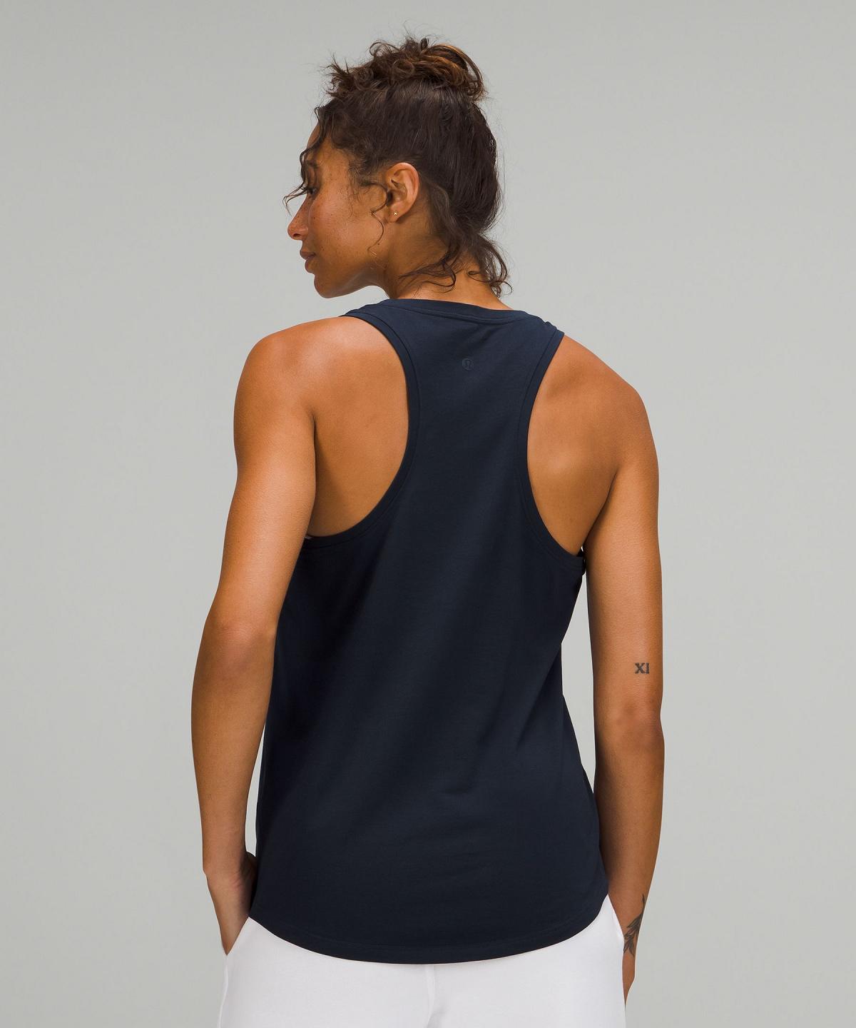 Navy Lululemon Love Women Shirts | NZ_LuLu71880