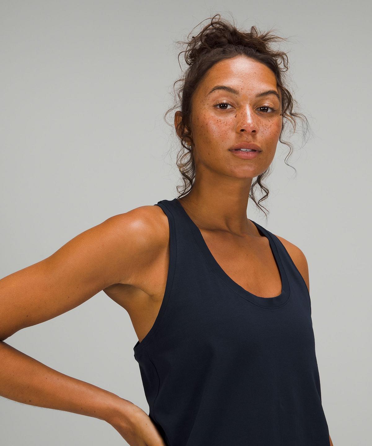 Navy Lululemon Love Women Shirts | NZ_LuLu71880