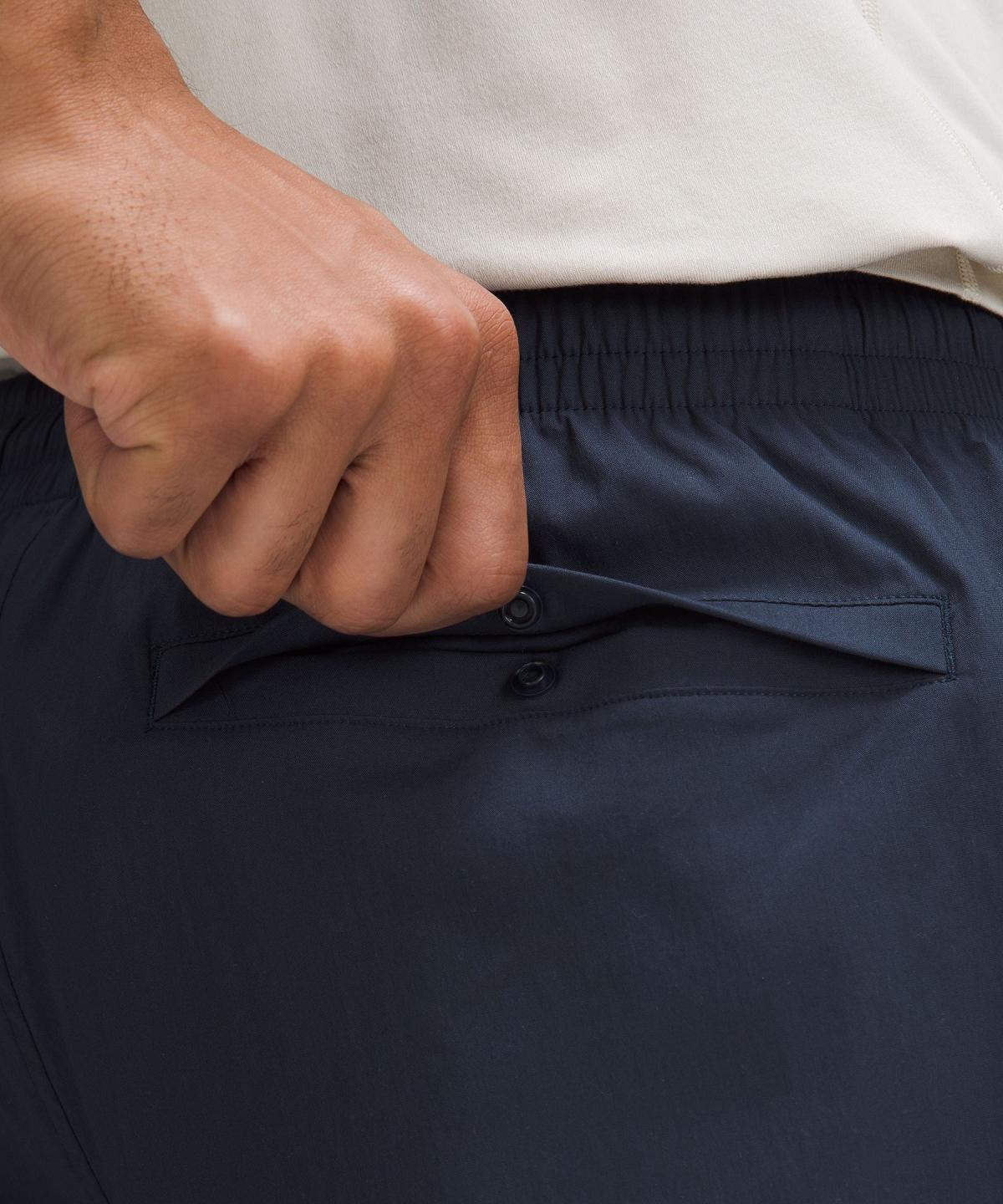 Navy Lululemon Poplin Relaxed-Fit Men Pants | NZ_LuLu48499